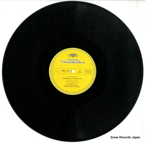 KARAJAN, HERBERT VON beethoven; symphonie nr.7 MG1127