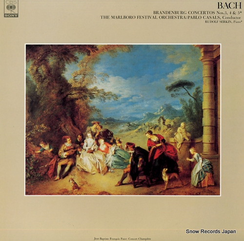 CASALS, PABLO bach; brandenburg concertos nos.3, 4 & 5 FCCA536