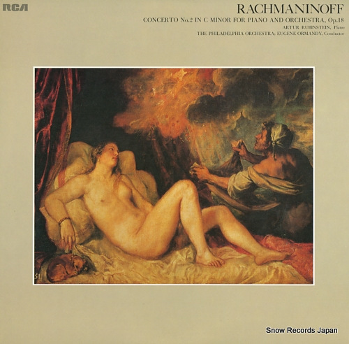 RUBINSTEIN, ARTHUR rachmaninoff; concerto no.2 in c minor for piano and orchestra, op.18 FCCA852
