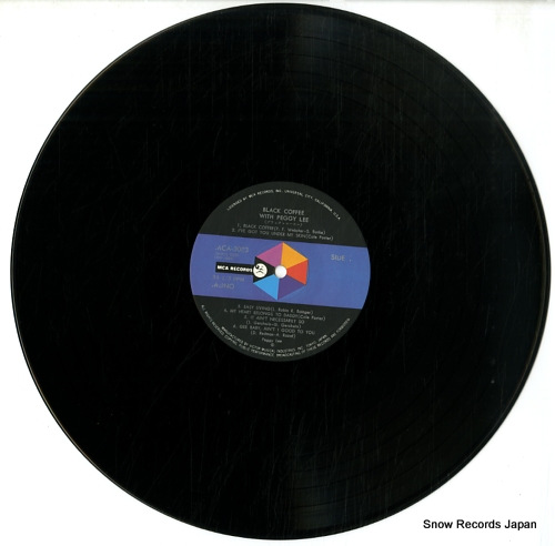 LEE, PEGGY black coffee with peggy lee MCA-3023