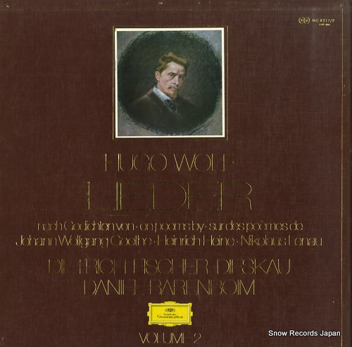 FISCHER-DIESKAU, DIETRICH hugo wolf; lieder volume 2 MG8217/9