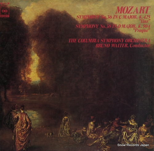 WALTER, BRUNO mozart; symphony no.36 