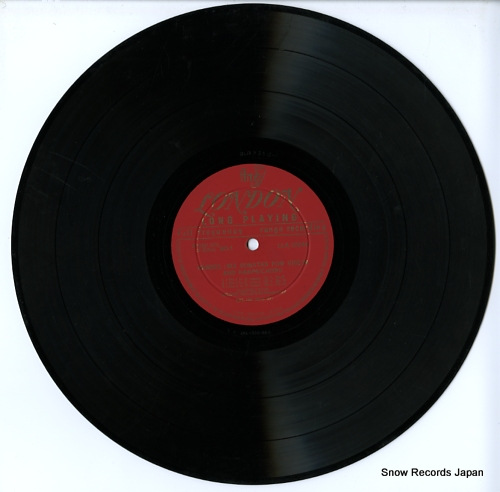 CAMPOLI AND GEORGE MALCOLM handel; six sonatas for violin and harpsichord op.1 LLA10246