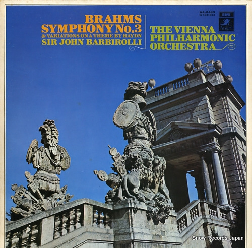 BARBIROLLI, JOHN brahms; symphony no.3 & variations on a theme by haydn AA-8443