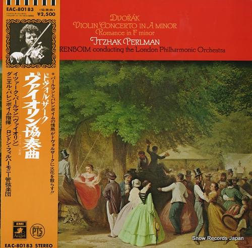 PERLMAN, ITZHAK dvorak; violin concerto in a minor EAC-80183