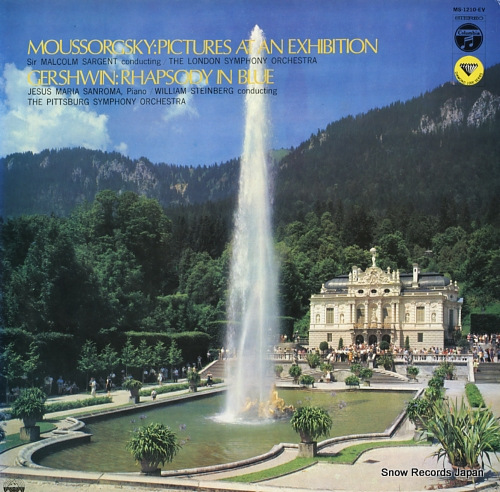 SARGENT, MALCOLM / WILLIAM STEINBERG moussorgsky; pictures at an exhibition MS-1210-EV