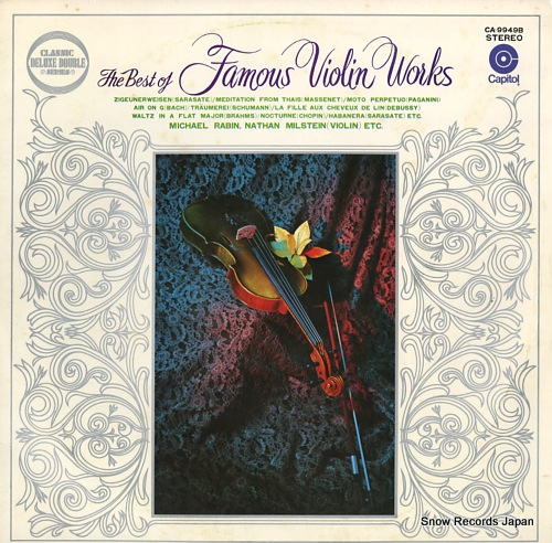 V/A the best of famous violin works CA.9949B
