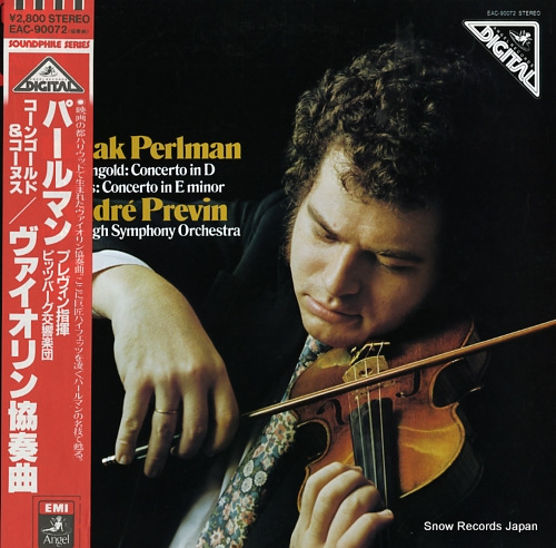 PERLMAN, ITZHAK korngold/conus; violin concerto EAC-90072
