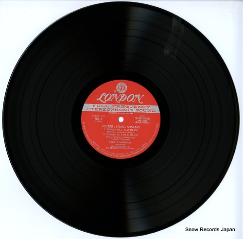 MARRINER, NEVILLE rossini; string sonatas nos.1&6 K18C-9206/7