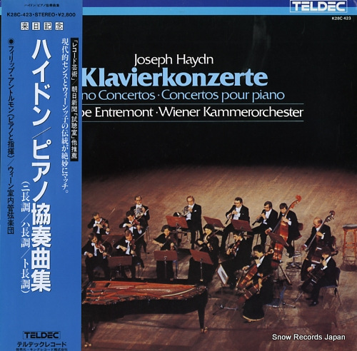 ENTREMONT, PHILIPPE haydn; piano concertos K28C423
