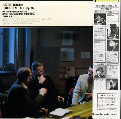 FISCHER-DIESKAU, DIETRICH berlioz; harold en italie, op.16 OX-7050-S