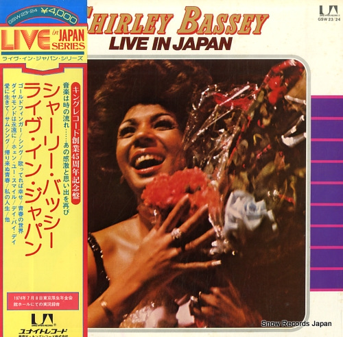BASSEY, SHIRLEY live in japan GSW23-24