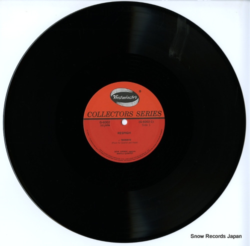 BARYLLI QUARTET respighi; il tramonto quartetto dorico G-6002