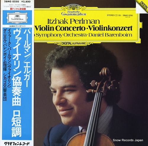 PERLMAN, ITZHAK elgar; violin concerto 28MG0250