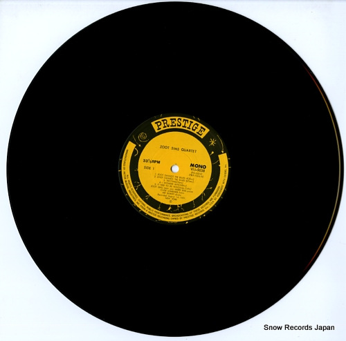 SIMS, ZOOT quartets VIJ-5038M