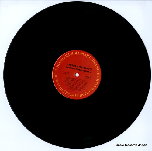STREISAND, BARBRA barbra streisand's greatest hits volume 2 FC35679