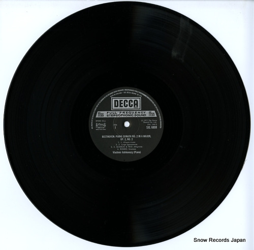 ǥߥ롦奱ʡ beethoven; piano sonatas nos.2&3 SXL6808