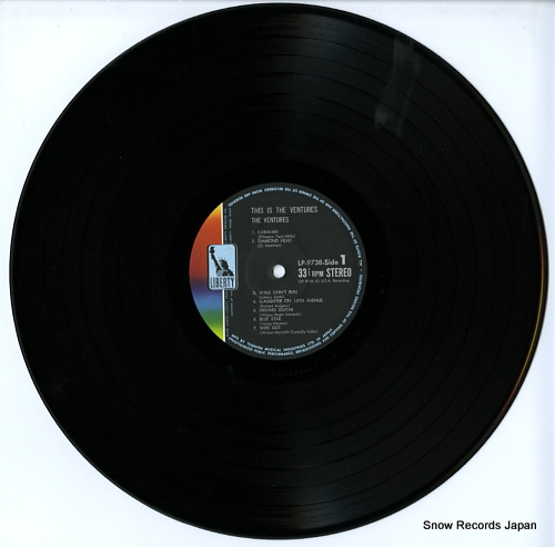 VENTURES, THE this is the ventures LP-9738