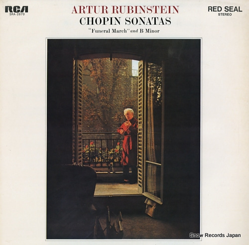 RUBINSTEIN, ARTHUR chopin; sonatas 
