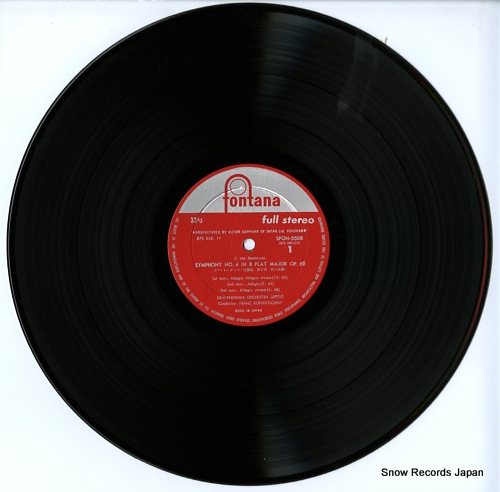 KONWITSCHNY, FRANZ beethoven; symphony no.4 SFON-5508