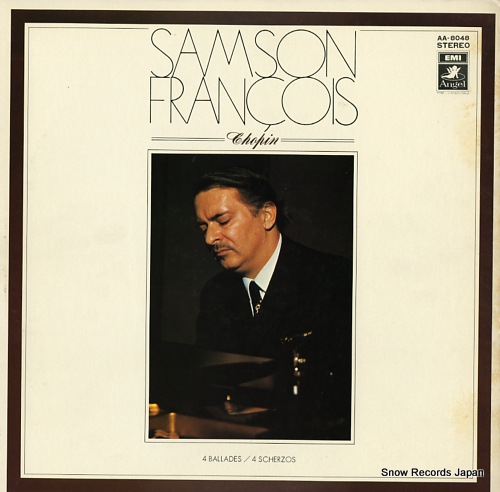 FRANCOIS, SAMSON chopin; 4 ballades, 4 scherzos AA-8048