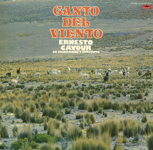 CAVOUR, ERNESTO canto del viento MP2593