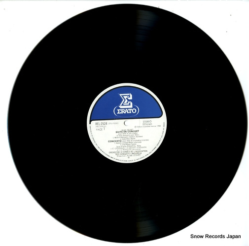RAMPAL, JEAN-PIERRE jolivet; suite en concerto pour fluter et percussion REL-2524