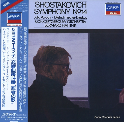 HAITINK, BERNARD shostakovich; symphony no.14 L28C-1107