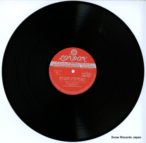 SOLTI, GEORG beethoven; symphony no.9 in minor, op.125 