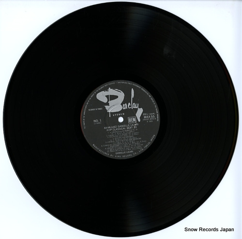 LICARI, DANIELLE aranjuez / pop classical best 20 MAX55