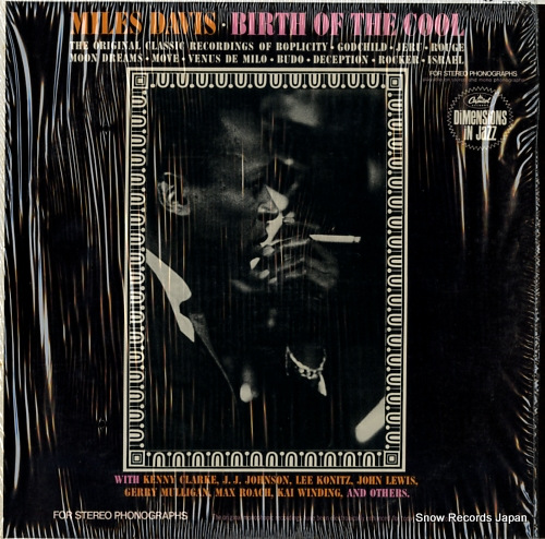 DAVIS, MILES birth of the cool DT1974