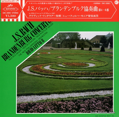 LITTAUR, DAVID bach; brandenburg concerto no.4-no.6 EAC-30067