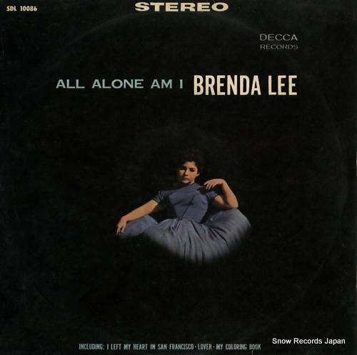 LEE, BRENDA all alone am i brenda lle SDL10086