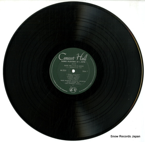 SCHURICHT, CARL bach; suites for orchestra nos. 2 & 3 M-2231