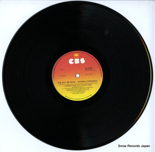 STREISAND, BARBRA the way we were SBP234461