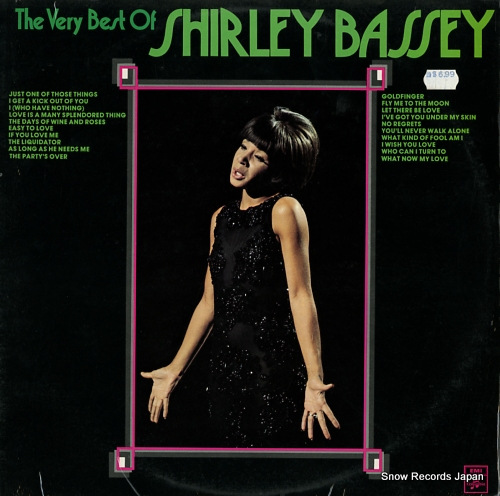 BASSEY, SHIRLEY the very best of shirley bassey SCXO.6569