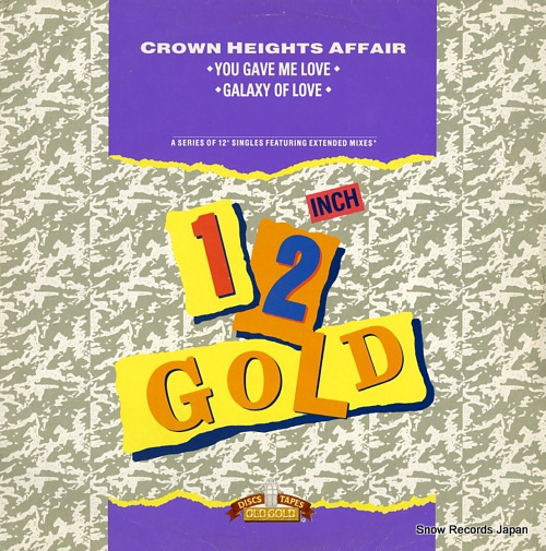 CROWN HEIGHTS AFFAIR you gave me love OG4172