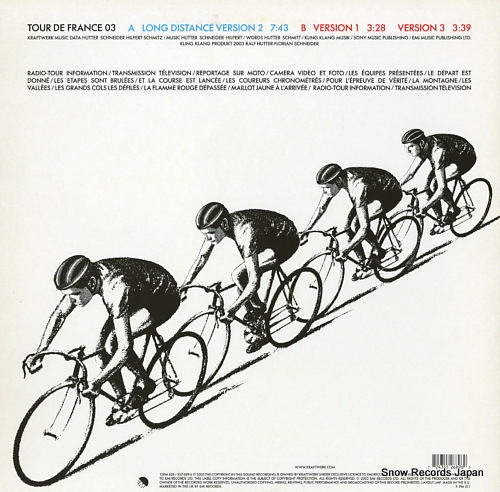 KRAFTWERK tour de france 2003 12EM626