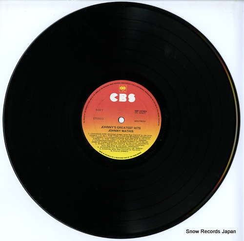 MATHIS, JOHNNY johnny's greatest hits SBP237003