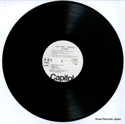 LETTERMEN, THE alive again...naturally ECP-80814 - disc