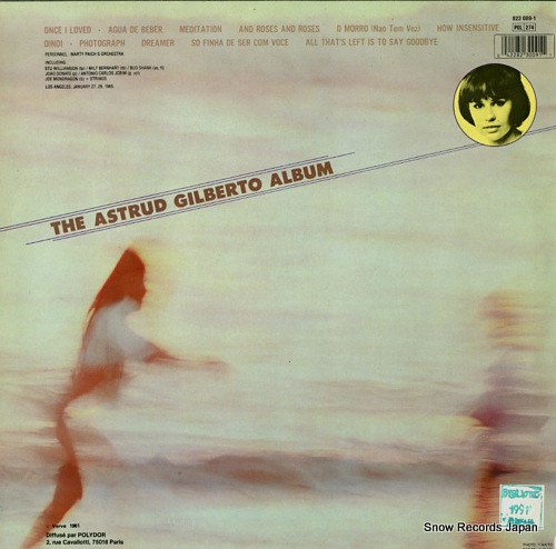GILBERTO, ASTRUD the astrud gilberto album 823009-1