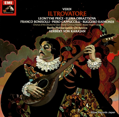 KARAJAN, HERBERT VON verdi; il trovatore SLS5111 / 163-02981/3Q