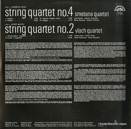 ᥿ʻͽ jindrich feld; string quartet no.4 1110970