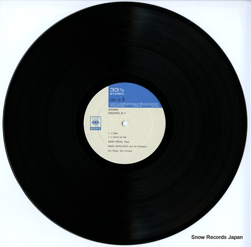 PREVIN, ANDRE gershwin; concerto in f, rhapsody in blue 13AC32