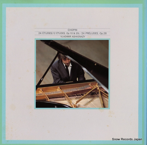 ASHKENAZY, VLADIMIR chopin; 24 etude, 24 preludes K18C-9255-6