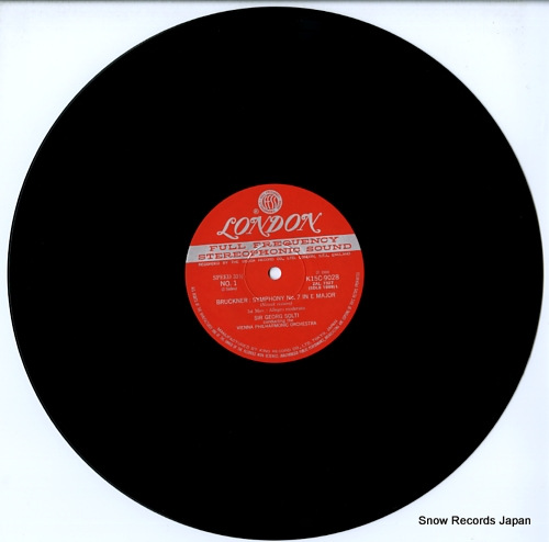 SOLTI, GEORG bruckner; symphony no.7 in e major K15C-9028/9