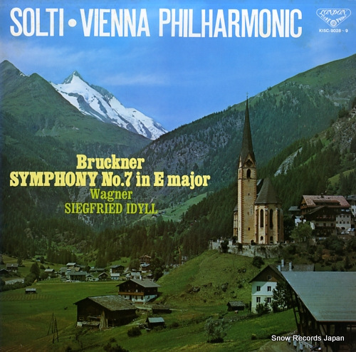 SOLTI, GEORG bruckner; symphony no.7 in e major K15C-9028/9