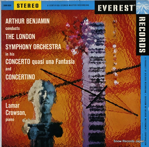 BENJAMIN, ARTHUR benjamin; concerto quasi una fatasia SDBR-3020