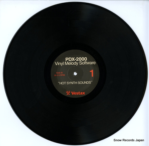 PDX-2000 VINYL MELODY SOFTWARE pdx-2000 vinyl melody software 1(hot synth sounds) S-48555