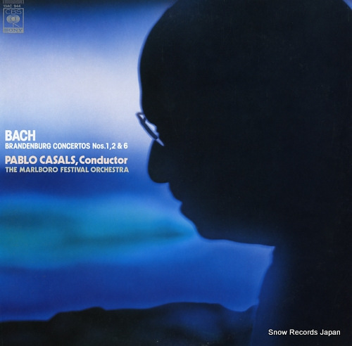 CASALS, PABLO bach; brandenburg concertos nos.1, 2 and 6 13AC944